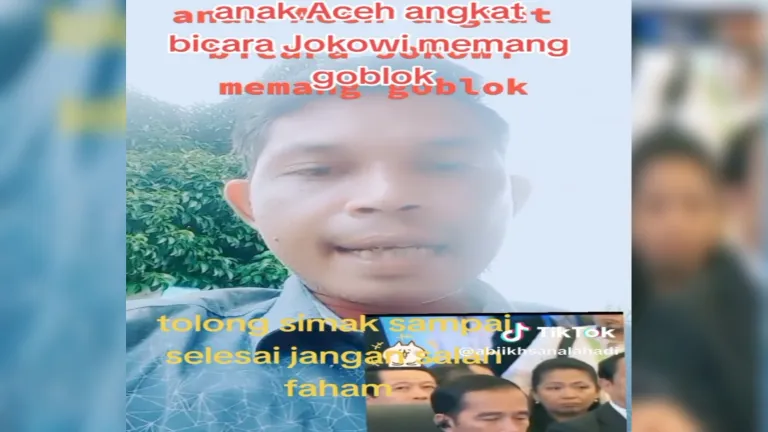 Pria-Aceh-Diduga-Hina-Presiden-Jokowi